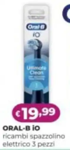 La Saponeria Oral-B io ricambi spazzolino elettrico offerta
