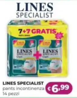 La Saponeria Lines specialist pants incontinenza offerta