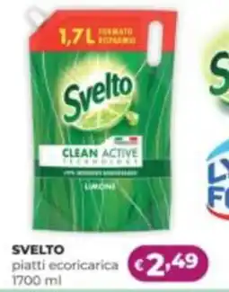 La Saponeria Svelto piatti ecoricarica offerta