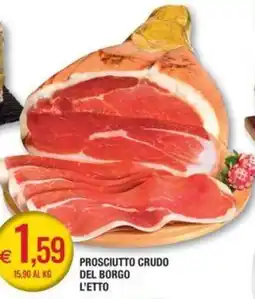 Palmarket Prosciutto crudo del Borgo l'Etto offerta