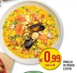 Palmarket Paella di pesce offerta