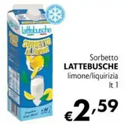 Maxi Supermercati Sorbetto LATTEBUSCHE offerta