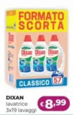 La Saponeria Dixan lavatrice classico offerta