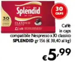 Spak Supermercati Caffè Splendid classico offerta