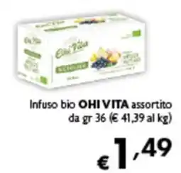 Spak Supermercati Infuso bio OHI VITA offerta