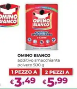 La Saponeria Omino Bianco additivo smacchiante offerta