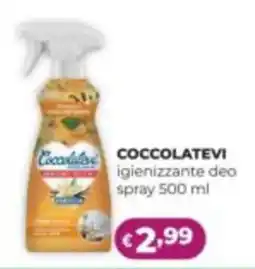 La Saponeria Coccolatevi igienizzante deo offerta