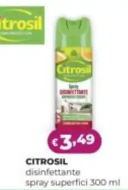 La Saponeria Citrosil disinfettante spray superfici offerta