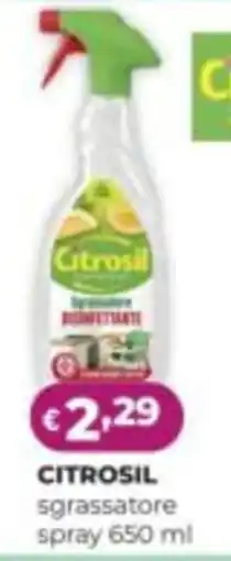 La Saponeria Citrosil sgrassatore offerta