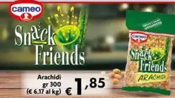 Maxi Supermercati Cameo Snack Friends Arachidi offerta