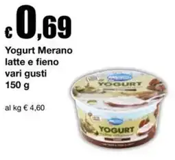 Sì con te Market Yogurt Merano offerta