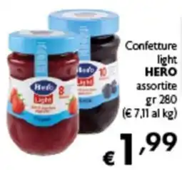 Spak Supermercati Confettura light HERO offerta