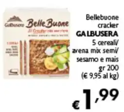 Spak Supermercati BelleBuone cracker offerta