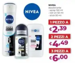 La Saponeria NIVEA deodorante offerta