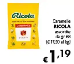 Spak Supermercati Caramelle Ricola assortite offerta