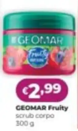La Saponeria GEO MAR Fruity scrub corpo offerta