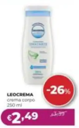 La Saponeria Leocrema crema corpo offerta