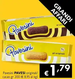 Maxi Supermercati Pavesini PAVESI originali offerta