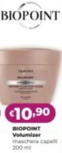 La Saponeria Biopoint Volumizer maschera capelli offerta