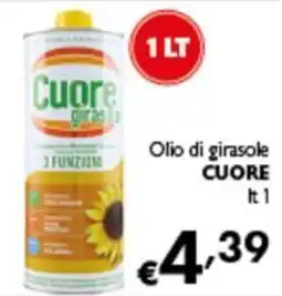 Spak Supermercati Olio di girasole Cuore offerta