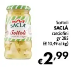 Spak Supermercati Sottoli carciofini offerta
