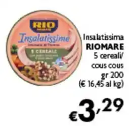 Spak Supermercati Insalatissima Riomare 5 cereali' cous cous offerta