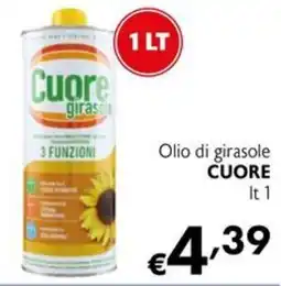 Maxi Supermercati Olio di girasole Cuore offerta