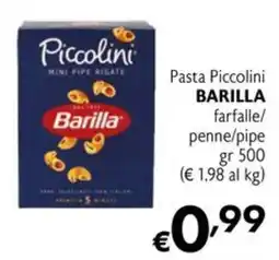 Maxi Supermercati Pasta Piccolini Barilla offerta