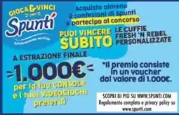 Maxi Supermercati Spunti offerta