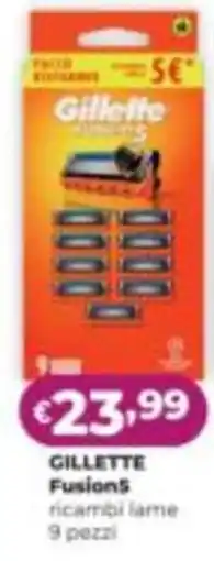 La Saponeria Gillette Fusion5 ricambi lame offerta