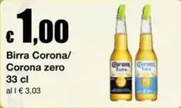 Sì con te Market Birra Corona/Corona Zero offerta