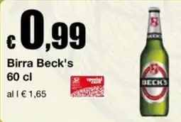 Sì con te Market Birra Beck's offerta