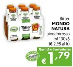 Maxi Supermercati Bitter Mondo Natura offerta