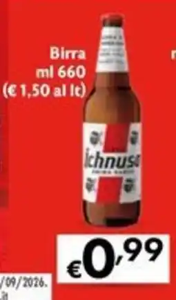 Maxi Supermercati Birra Ichnusa offerta