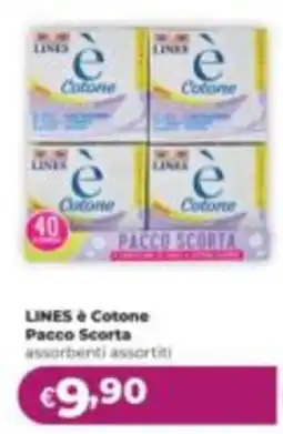 La Saponeria Lines è Cotone assorbenti assortiti offerta