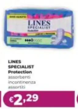 La Saponeria Lines Specialist Protection assorbenti incontinenza assortiti offerta