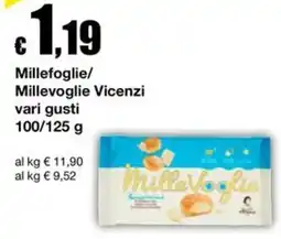 Sì con te Market Millefoglie Millevoglie Vicenzi offerta