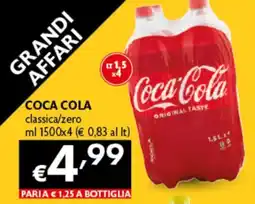 Spak Supermercati Coca Cola classica/zero offerta