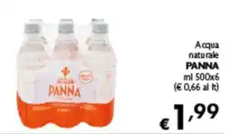 Spak Supermercati Acqua Panna offerta