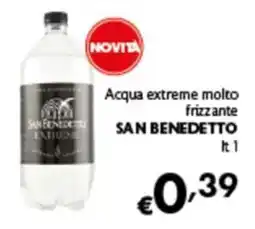 Spak Supermercati Acqua extreme molto frizzante San Benedetto offerta