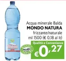 Maxi Supermercati Acqua minerale Balda MONDO NATURA offerta