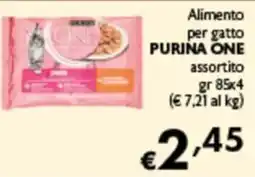 Spak Supermercati Alimento per gatto Purina One assortito offerta