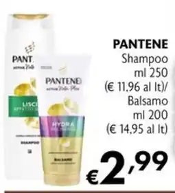 Maxi Supermercati Pantene Shampoo e Balsamo offerta