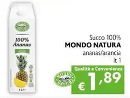 Maxi Supermercati Succo 100% Mondo Natura offerta