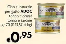 Maxi Supermercati Cibo al naturale per gatto ADOC offerta