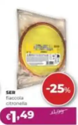 La Saponeria SER fiaccola citronella offerta