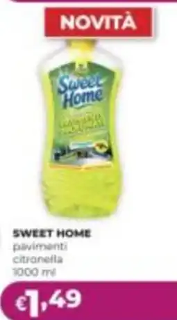 La Saponeria Sweet Home pavimenti citronella offerta