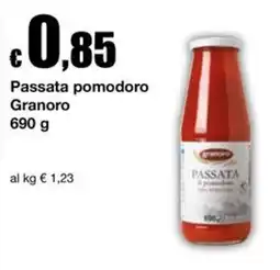 Sì con te Market Passata pomodoro Granoro offerta
