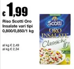 Sì con te Market Riso Scotti Oro Insalate offerta