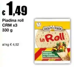 Sì con te Market Piadina roll Casa della Piada offerta